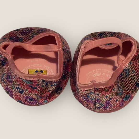 Build-A-Bear Workshop Sequin Sparkle Shoes BABW - Picture 2 of 3